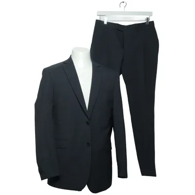 Costume (Gris) de Dressmann Élasthane, Polyester, Laine