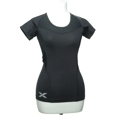 Trainingsshirt (Schwarz) von 2XU Elasthan, Polyamid