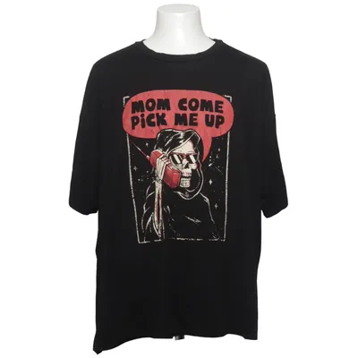 T-shirt (Sort, Rød, Hvid) fra Romwe