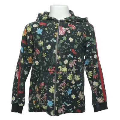 Capuchon sweater (Zwart, Meerkleurig) van Zara Kids Katoen, Elastaan