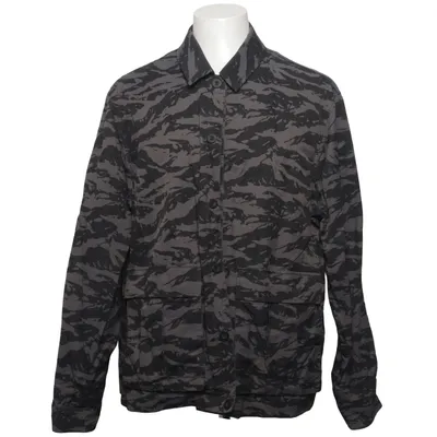 Hunting jacket (Gray) from Topman Cotton, Polyamide