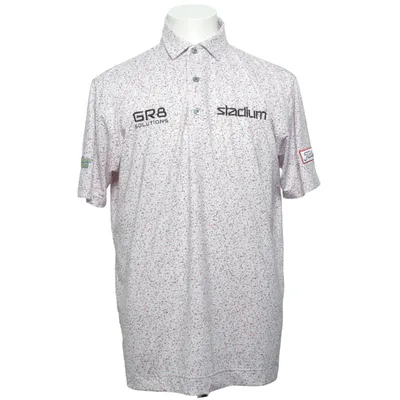 Poloshirt (Wit, Meerkleurig) van Footjoy Elastaan, Polyester