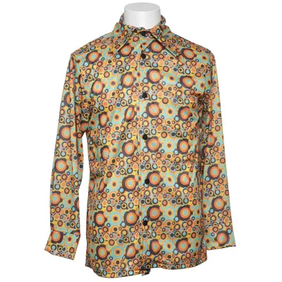 Skjorta (Gul, Flerfärgad) från Karneval Swierts Polyester