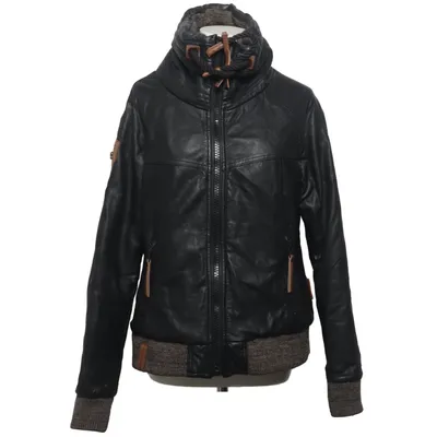 Veste (Noir, Gris) de Naketano Coton, Polyamide, Polyester, Polyuréthane