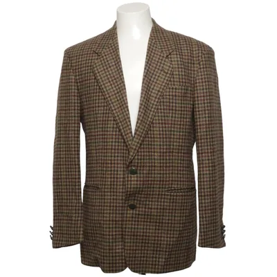 Blazer (Brown) from Oscar Jacobson Viscose, Wool