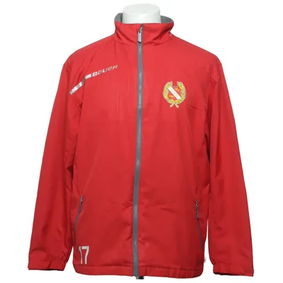 Træningsjakke (Rød) fra Bauer Team Polyester