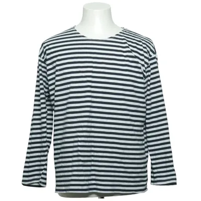Long sleeve T-shirt (Blue, White) from MFH Cotton