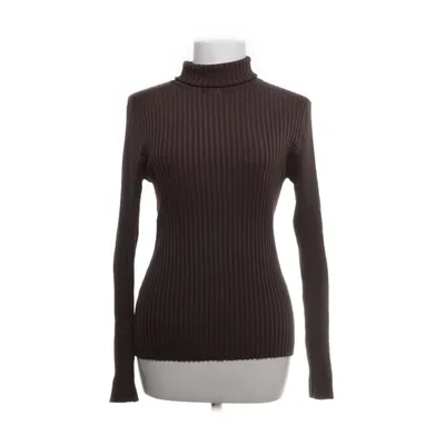 Turtleneck (Brown) from Soie pour Soi Elastane, Polyamide, Silk