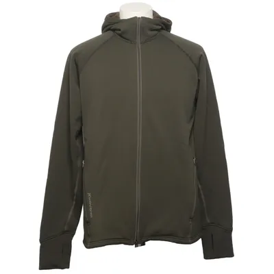 Capuchon sweater (Groen) van Houdini Elastaan, Polyamide, Polyester