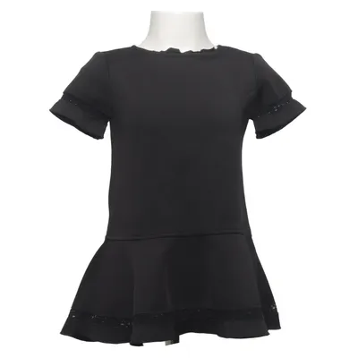 Robe (Noir) de Zara Girls Élasthane, Polyester