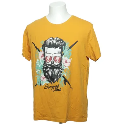T-shirt (Yellow) from Identic Man Cotton