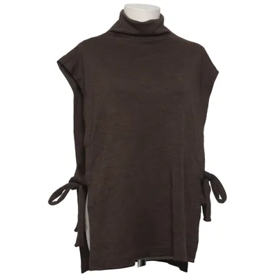 Slipover (Brun) från Tam-Silk Merinoull