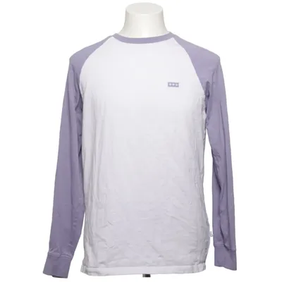 Maillot de baseball (Blanc, Violet) de Quality Blanks Coton