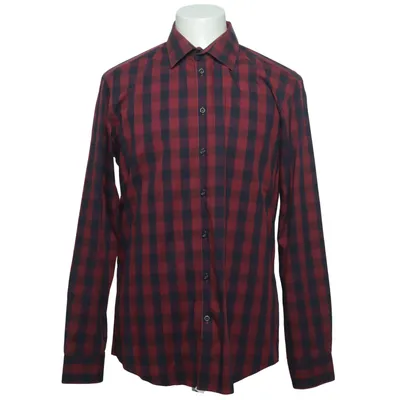 Chemise (Rouge, Bleu) de Abrams Coton