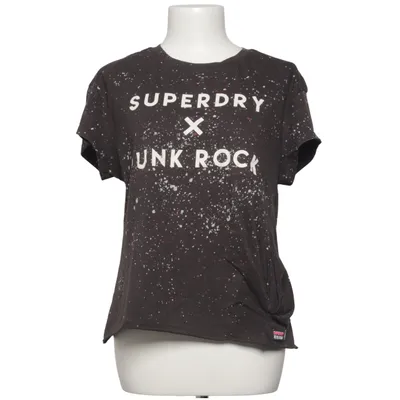 T-shirt (Zwart) van Superdry Katoen, Polyester