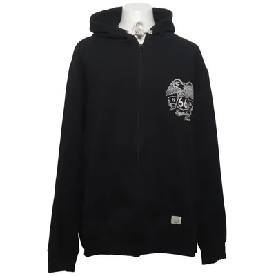 Hoodie (Black) from Haleman Cotton, Polyester