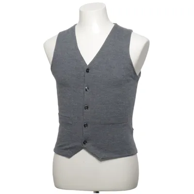 Kostuumgilet (Grijs) van Riley Wol