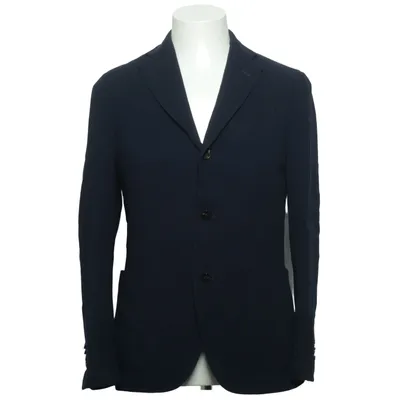 Blazer (Blue) from Lardini Cupro, Viscose, Wool