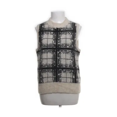 Pull sans manches (Beige, Noir, Blanc) de Second Female Élasthane, Mohair, Polyamide, Laine