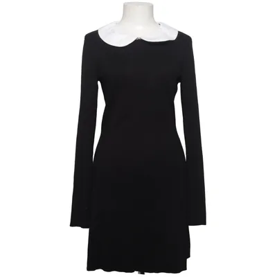 Klänning (Svart, Vit) från Bik Bok Återvunnen polyester, Viskos