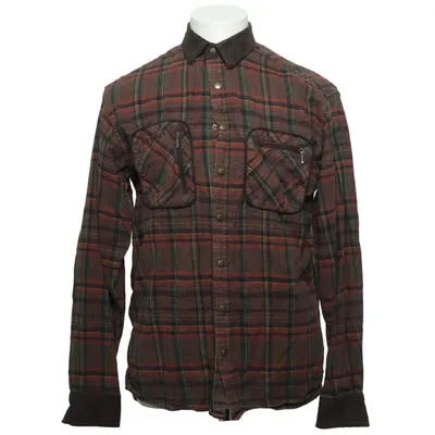 Chemise en flanelle (Marron, Rouge, Vert) de Härkila Coton, Polyester