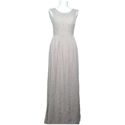 Robe longue (Beige) de Chiara Forthi First Line Élasthane, Polyamide, Viscose