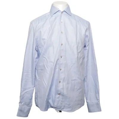 Shirt (Blauw, Wit) van Jacques Britt Katoen