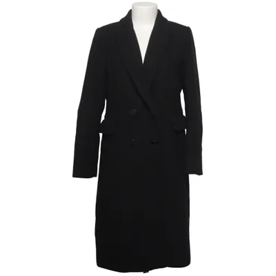 Frakke (Sort) fra Mango Akryl, Polyamid, Polyester, Viscose, Uld