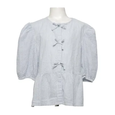Blouse (Blauw, Wit) van H&M Katoen
