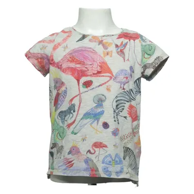 T-shirt (Gris) de Michelle Morin x H&M Coton, Élasthane
