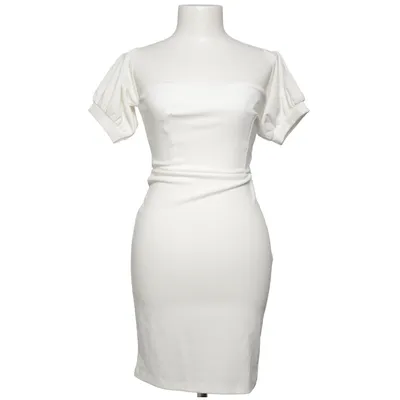 Kjole (Hvid) fra Club London Elastan, Polyester