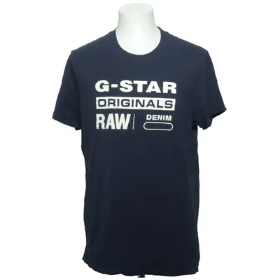 T-shirt (Blauw) van G-Star Raw Organisch katoen