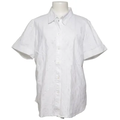 Korte mouwen shirt (Wit) van Sure Katoen, Elastaan, Polyamide, Polyester