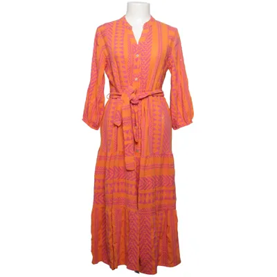 Jurk (Oranje, Roze) van Darling Harbour Acryl, Katoen, Polyester, Viscose