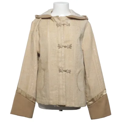 Sweat à capuche (Beige) de Repeat Polyester, Viscose