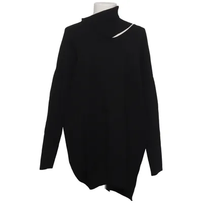 Turtleneck (Black) from Sarah Pacini Merino wool, Polyester, Viscose