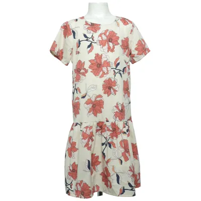 Jurk (Beige, Rood, Meerkleurig) van Creamie Katoen, Polyester