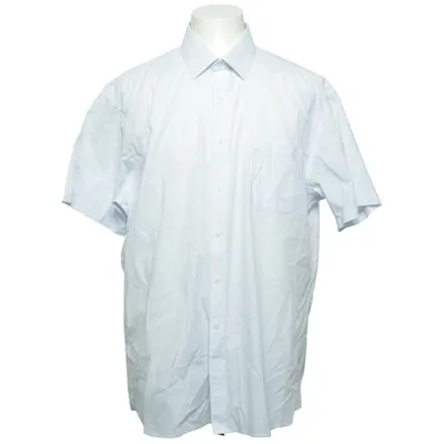 Korte mouwen shirt (Blauw, Wit) van Seven Seas Katoen, Polyester