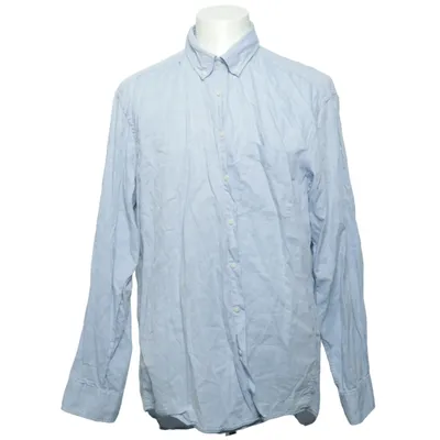 Oxford shirt (Blauw) van Lawrence Grey Katoen