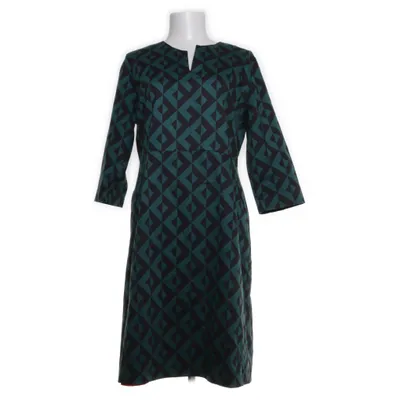 Klänning (Grön, Svart) från Zilch Bomull, Elastan