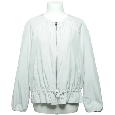 Jacket (White) from Zara Basic Outerwear Polyester