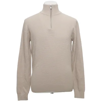 Sweater (Beige) from Dressmann Cotton