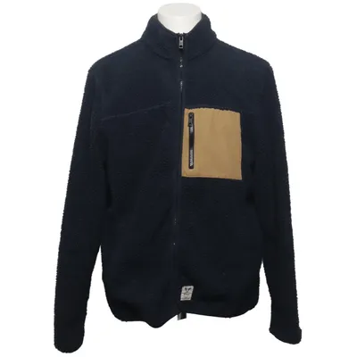 Fleece jas (Blauw, Beige) van Fat Moose