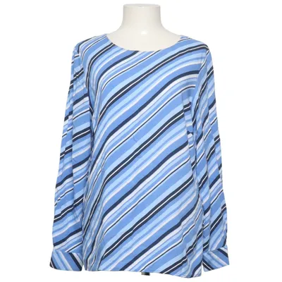 Blouse (Blauw, Wit, Zwart) van Brandtex Copenhagen