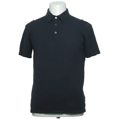 Polo (Gris) de Alan Paine Cachemire, Coton, Soie
