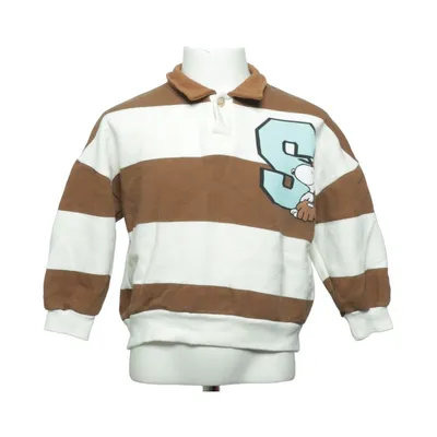 Rugby shirt (Brown, White) from Zara x Peanuts Cotton, Polyester