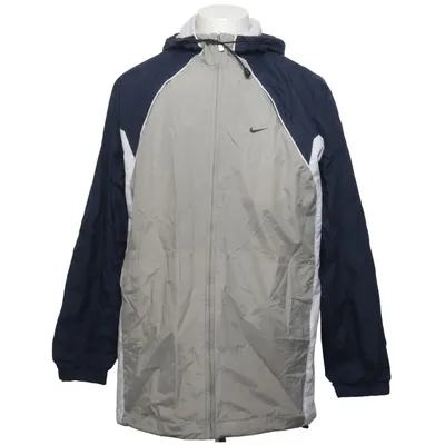 Träningsjacka (Blå, Grå, Vit) från Nike Polyamid, Polyester