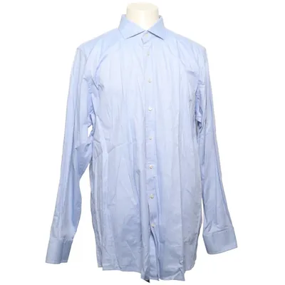 Shirt (Blauw) van Roy Robson Katoen