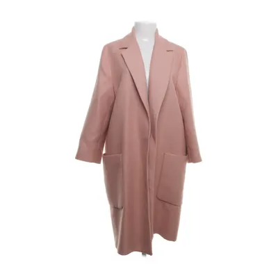 Coat (Pink) from Zara Woman Polyester, Viscose