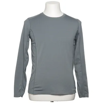 Långärmad t-shirt (Grå) från Ullmax Elastan, Polyester